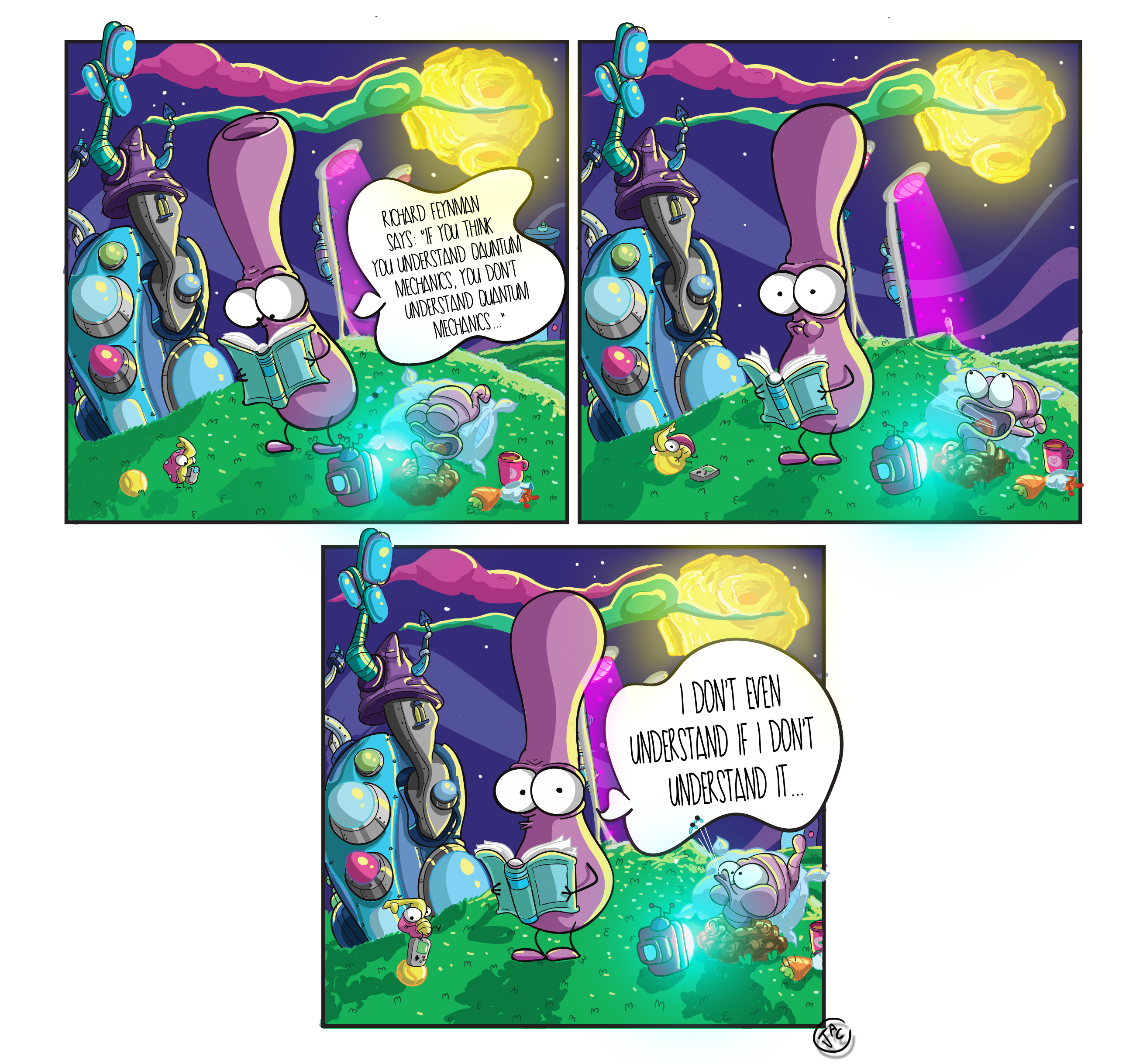 vignetta meccanica qauntistica ENGLISH